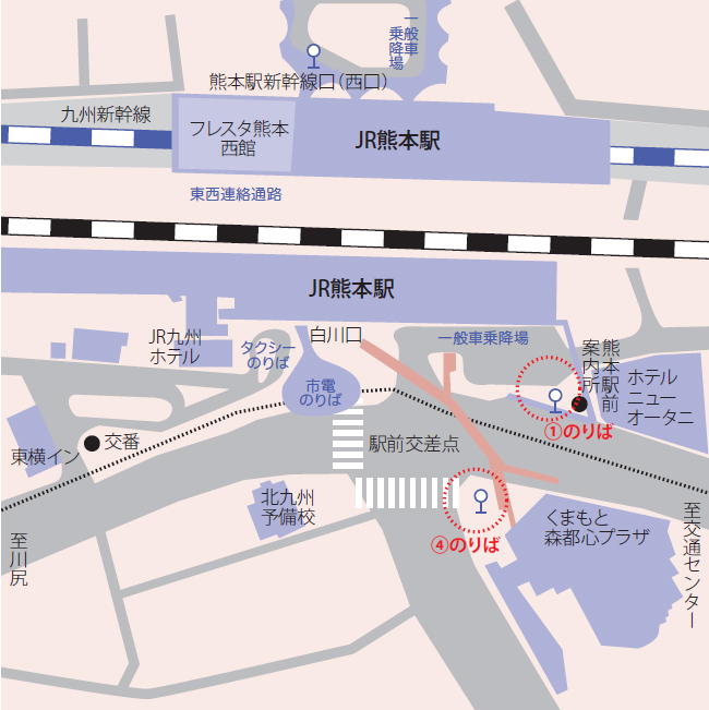 交通アクセス 熊本県立劇場